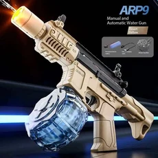 여름 장난감 ARP9 라이트 스프레이 불꽃 전기 물총 연속 고압 고속 강력 야외 해변 물총 장난감, 01 3