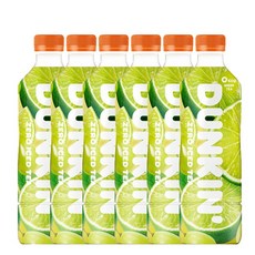 던킨도너츠 제로 아이스티 샤인&라임, 6개, 500ml