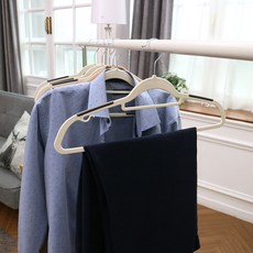 로이코 프리미엄 고리회전 논슬립 자이언트 옷걸이 45cm, 10개, 화이트