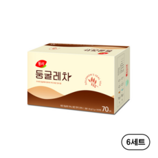 동서 둥굴레차 구수한 현미 블렌딩 티백 50개입, 6개, 70개입