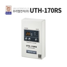 우리엘 UTH-170RS 난방필름 온도조절기 통신용, 본품+건식센서, 1개