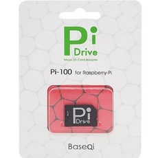【BaseQi】PI-100 樹莓派專用短板MicroSD讀卡器 TF轉SD卡 隱藏式擴容卡套, 1個