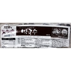 대량 냉동 막국수면 사리 2kg 업소용 식당 벌크, 8개