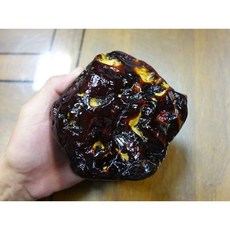 §能量礦石§ 印尼珂巴血珀原礦 手工挑邊拋光血珀 重414公克, 1個, 紅色