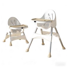 寶寶餐椅 喫飯可折疊便攜式家用嬰兒多功能學坐餐桌椅座椅兒童飯桌, I卡其色[高矮可調節]-豪華款-可折疊