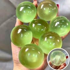 쫀득볼 사과 슬랑이 스퀴지 스퀴시, 그린볼, 1개