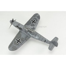JHS（（金和勝玩具））BF-109 飛機組裝模型 1組6台 刷卡分12期0利率, 深灰, 1個
