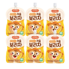 아이배냇 처음 보리차, 100ml, 6개