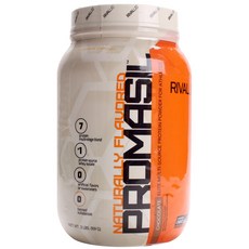 RIVALUS 自然風味巧克力蛋白粉, 1個, 909克