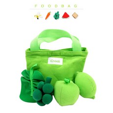 디자인펌프 컬러 푸드백 그린 장난감완구