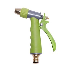 미란다 시원수압 고압 분사기 헤드 + 물호스 연결 커넥터 16mm, 그린, 1세트