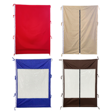 리브포어스 천막 벨크로 타입 바람막이 낱장, 일반바람막이, 베이지