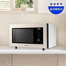 삼성 비스포크 큐커 컨벡션 오븐 32L 에어프라이어오븐 전자레인지 큐커 MC32B, OVEN_글램베이지