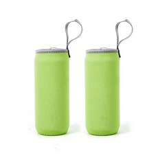 물병 파우치 2P세트 550ml 그린 케이스 어린이 끈물통 저학년 입학선물 유치원