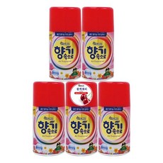 산도깨비 향기속으로 블랙체리 290mlX5개 자동 분사기 실내 리필 방향제, 산도깨비 향기속으로 블랙체리 290mlX5개 자동 분사