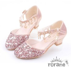 블링 공주 구두 공주구두 굽구두 신학기구두 핑크구두 여아구두 dew+26958az