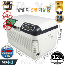 플렉스몰 차량용 냉장고 휴대용 자동차 온장고 캠핑용 낚시용 냉온장고, A12L