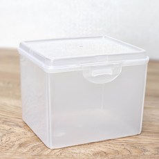 수납함 정리 원터치 다용도 플라스틱 투명 대형