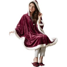 입는 담요 망토 후드 편안한 공간 엔젤 랩 웨어러블 던지기 매우 부드러운 선물용 플러시 투 셰르파 폰초 포켓 포근하고 따뜻한 숄 선물 58x72 레오파드