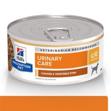 Hills 希爾思 犬cd c/d Multicare 全效泌尿道護理處方罐頭, 1個, 156g, 泌尿道護理