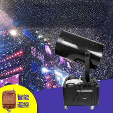 3000 와트 인공 눈 기계 크리스마스 쇼핑몰 무대 결혼식 야외, 3500W 90도 흔들리는 헤드 제설기 + 나무 프레임, 1개