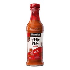 난도스 핫 페리페리 칠리 소스 Nando's Hot Peri-peri Chilli Sauce, 1개, 250g
