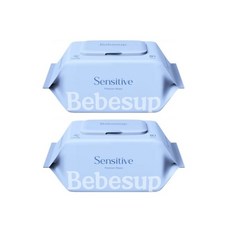 베베숲 센시티브 엠보싱 물티슈 캡형, 65g, 80개입, 2개