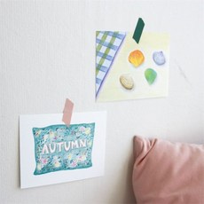 짱이상회 리틀띵 그림엽서 05 감성엽서, 화이트 민트, 1개, 25 와인