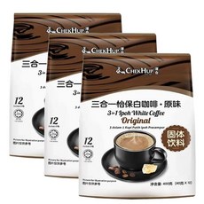 Chek Hup 첵헙커피 블랙커피 Black Mandheling with 락슈가 스틱, A. Zehe 오리지널 맛 480gx3봉지