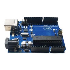 프로그래밍입문 아두이노 UNO R3 DIP타입 보드 과학실습 전기실험 만들기용, 1세트