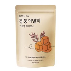톡투허 퉁퉁이별티 카라멜 루이보스 티백 임산부 차 선물, 1개, 20개입, 1.5g