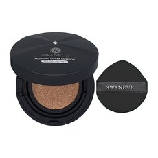 스와니브 멜라즈노 커버 쿠션 23호 블랙 미백 주름개선 자외선차단 팩트 화장품, 베이지