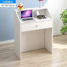 안내데스크 카운터 인포메이션 카페 마트 대리석 원목 소형, A 60x36x92cm, 60단추 따뜻한 화이트