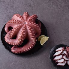 통영 자숙문어 제수용 자연산 산지직송 돌문어 활문어 완도문어 제주문어 남해 데친 삶은 대왕문어 명절 추석 구정 선물세트, 자숙문어 1KG, 1개