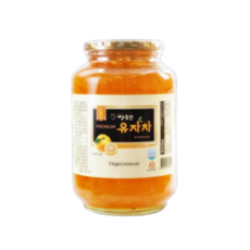 과육이 풍부한 더상큼한 유자차, 4개, 2kg, 1개입