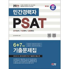 2024 SD에듀 민간경력자 PSAT 6+7개년 기출문제집, 상품명