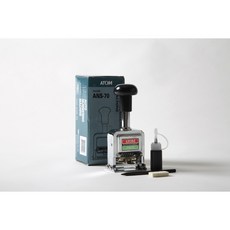 아톰 번호기 6단 ANS-70 넘버링기 번호도장 번호찍기 번호스탬프, 본상품선택, 선택1:본상품선택