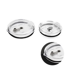 교체용 텀블러 뚜껑 빨대텀블러뚜껑 다회용 리유저블컵뚜껑 밀폐뚜껑 캠핑, 30oz