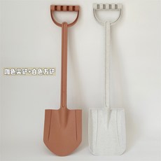 韓國ins兒童沙灘玩具套裝麥稈玩沙鏟工具戲水挖沙推土車加厚耐摔, 1個, 如圖