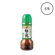 죠죠엔 야채 샐러드 소스 참깨 풍미, 5개, 300ml