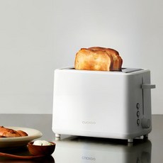 CUCKOO 쿠쿠 2구 팝업 토스터기 CT-C10W, 블랙(CT-C10B)