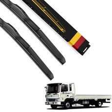 1+1 현대 메가트럭 4.5톤 5톤 전차종 와이퍼 호환 순정형 하이브리드 와이퍼블레이드, SW-메가트럭(04-21)550+550