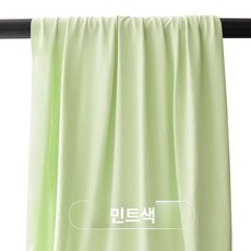 옷 수납함 이불 베이지 정리함 선반용 가정용 접이식, 민트그린