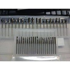 鎢鋼旋轉銼刀 木工雕刻打磨頭, 1個, 3M柄6M刀頭單紋10隻