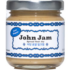 존잼 저당스프레드 수제 밀크잼 5종 100g 1개, 저당 시그니처 로얄밀크잼