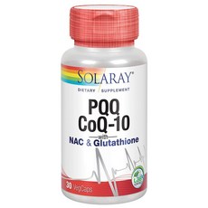 Solaray PQQ CoQ10 심장 건강 지원 30개입, Solaray PQQ CoQ10 심장 건강 지원 30개, 1개