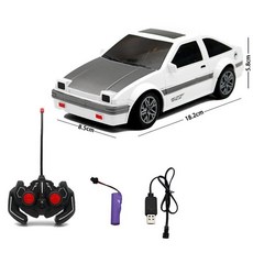 무선 RC자동차 RC카 장난감 선물 컨트롤, AE86, 1개