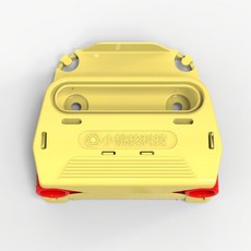 小桃核抽紙潔面洗臉廚房巾盒架夾家用車載壁掛桌面自壓伸縮不斷抽, 溫馨黃一隻裝, 1個