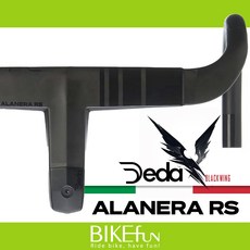 Deda ALANERA RS 碳纖維 一體式 公路車 彎把 RHM-EVO Shape 6度 Flare, 1個