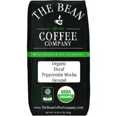The Bean Coffee Company 디카페인 르 원두 다크 프렌치 로스트 홀빈 453g 2개입 161695, 페퍼민트 모카 DECAF, 미디엄 로스트